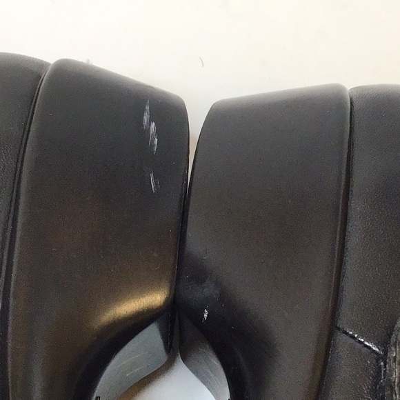 DANSKO MARY JANE WOMEN’S BLACK LEATHER CLOGS SHOES SZ 38 - Picture 11 of 15